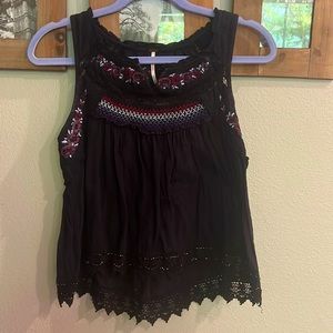 Free people detailed tank